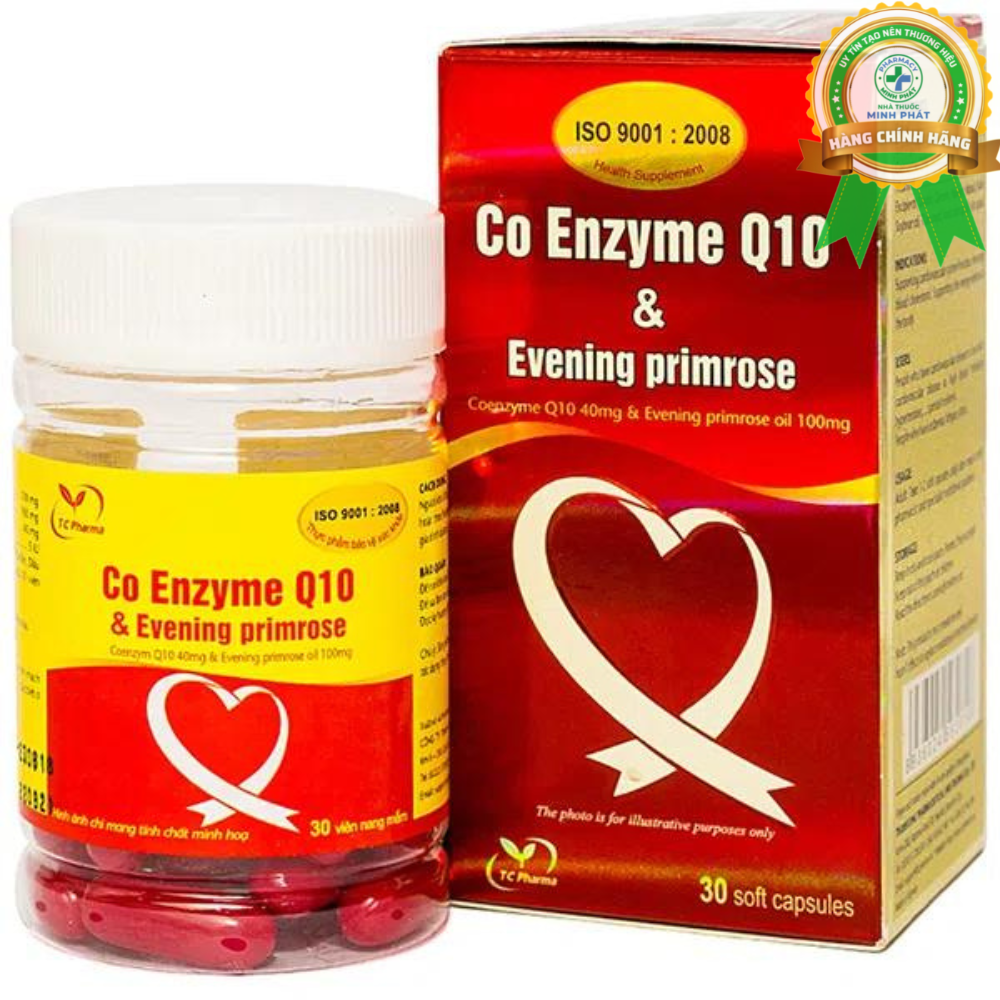 Viên nang Co Enzyme Q10 Thành Công bảo vệ tim mạch (30 viên)